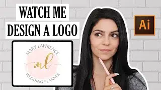 Watch Me Design a Logo Using Adobe Illustrator (STEP BY STEP)