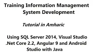 Training IMS - Implement Entity to Table Mapping, Repository Facade and Definition