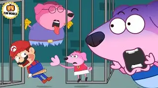 Peppa dog saves Daddy dog ​​from danger #funnycartoon #peppapig #animationmeme