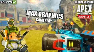 Apex Legends Mobile Unlock Max Graphics 60 FPS🔥Gameplay