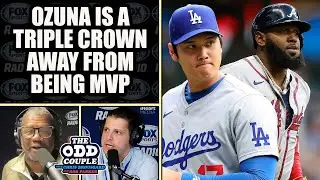 Triple Crown Could Put Marcell Ozuna Ahead Shohei Ohtani for the NL MVP | THE ODD COUPLE