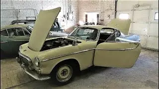 1963 Volvo P1800 Jensen First start in many years + test drive