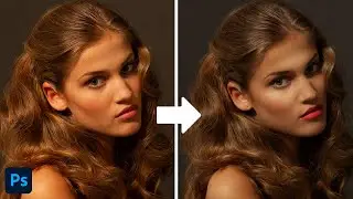 How to SMOOTH SKIN using FREQUENCY SEPARATION in Photoshop | Retouch Skin