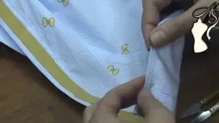 Как сделать тонкую подгибку