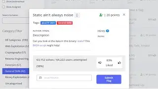 picoCTF General Skills Static ain't always noise | CTF 05