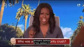 Michelle Obama Reveals Her First Celebrity Crush: Jermaine Jackson