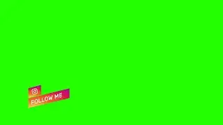 Free Green Screen Social Media Lower Third with After Effects Template