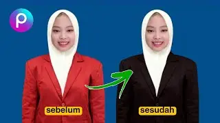 Cara Mengubah Warna Baju Merah Menjadi Hitam di Picsart