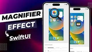 SwiftUI Magnifier Effect - Magnifying Glass View - Drag Gesture - SwiftUI Tutorials