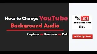 How to edit audio in YouTube Video