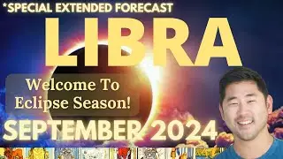Libra September 2024 - MAJOR! Enormous Shift Into Birthday Season! Tarot Horoscope