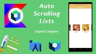 How to Implement Auto Scrolling List in Jetpack Compose | Android | Kotlin | Make it Easy