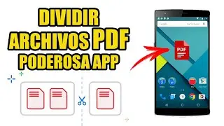 Como DIVIDIR un archivo PDF desde el Celular Android Mejor Aplicación 2024 #PDF Para Android