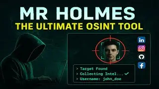 Mr. Holmes OSINT for Ethical Hackers 🔍 | Full Install & Setup (2025)