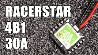 Обзор ESC Racerstar 4в1 30A для фпв квадрокотпера с поддержкой 5S и 6S аккумуляторов