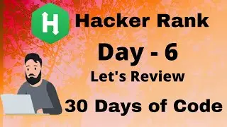 Hacker Rank 30 days of code in C || Day 6 : Let's Review  ||  code solution.