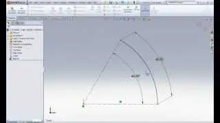 Как измерить дугу на эскизе в SolidWorks (Tips and Trics 4/10)
