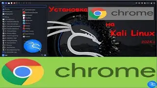 Kali Linux 2024.1 установка Chrome из terminal. #kalilinux #chrome