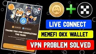 How to connect memefi to okx wallet