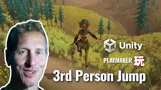 Unity Playmaker - 3rd Person Adding Jump and Jump Animation