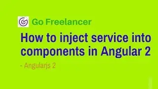How to call or inject service into components in Angular 2