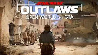 STAR WARS OUTLAWS New Gameplay Demo | Biggest OPEN WORLD LIKE GTA 6 coming in 2024