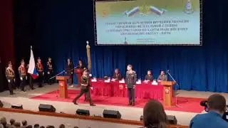 Директор ФССП Дмитрий Аристов вручил знамя югорским приставам