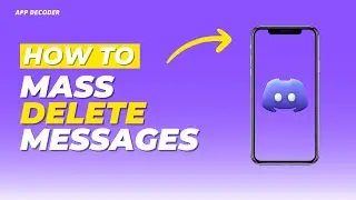 How to mass delete discord messages- Step by Step
