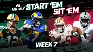 Week 7 Start Em, Sit Em: Set A Winning Fantasy Lineup!