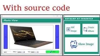 Photo album project in Java with source code | photo gallery project | photo save in database
