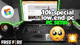 My Gaming Laptop Setup (Goverment Laptop) || 10k Special Video😍|| Tommy Gaming || Phoenix Os