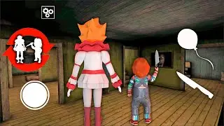 Playing As Pennywise and Chucky In Granny Chapter Two! Mod menu