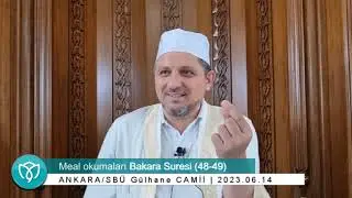Mustafa Özcan Güneşdoğdu  Bakara Suresi (48-49)