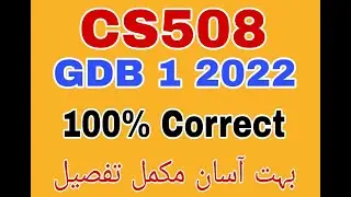 cs508 gdb solution fall 2022|cs508 gdb fall 2022|cs508 gdb solution 2022|cs508 gdb fall 2022