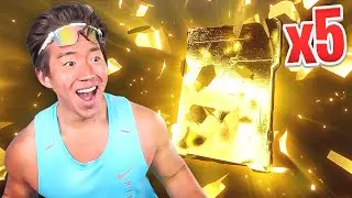 We Pulled 5 GOLDEN TICKETS! I am the Pack God..