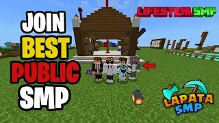 🗿 Join Best Lifesteal Public Smp Server For Minecraft 🧷 | Java + PE | 24/7 Online | Free To Join 🪡