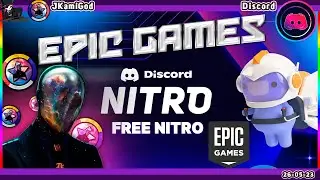 🟣Promoción de Nitro en Epic Games 💠 Discord 📡 JKamiGod -