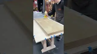 MDF tops for our student workbenches 