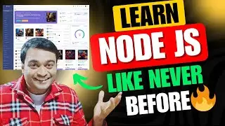 Learn Node JS Like Never Before || Node JS Full Course || Node JS Tutorial For Beginners in Hindi