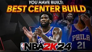 BEST CENTER BUILD NBA 2K24! JOEL EMBIID BUILD will TAKEOVER 2K24!