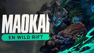 MAOKAI EN WILD RIFT - GAMEPLAY Y POSIBLE BUILD | Navalha - Wild Rift