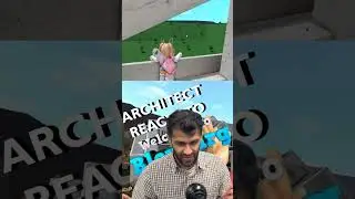 Architect Reacts to blox burg