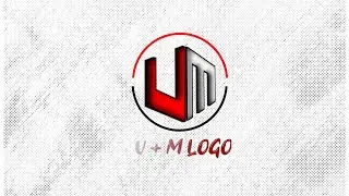 How To Create A professional Logo U+M In Pixellab