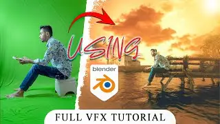 Green Screen VFX using Blender | Blender VFX Tutorial | Blender Tutorial | Green Screen Tutorial |