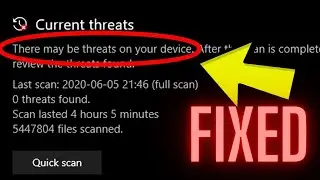 Fix Windows Defender -There May be Threats on Your Device Loop Problem | Gateway Solutions