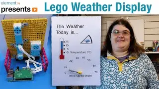 Lego Spike Prime Weather Station with Raspberry Pi