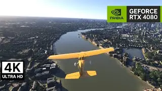 Microsoft Flight Simulator 2024 | RTX 4080 + i7 14700K | 4K Ultra Settings DLSS 3