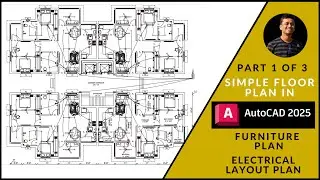 Making a simple floor plan in AutoCAD || AutoCAD Tutorials for Beginners (Civil/Arch/Electrical)