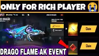 HOW TO GET BLUE FLAME DRACO AK47 IN FREE FIRE | HOW TO GET UNLIMITED DRAGON SCALE TOKEN IN FREE FIRE