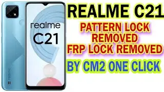 REALME C21Y PATTERN LOCK FRP LOCK REMOVED BY CM2